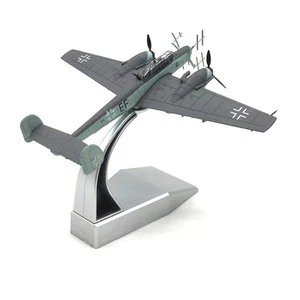 1:100 WW2 Luftwaffe Messerschmitt Bf 110 Bomber Model Diecast MilitaryCollection - Picture 1 of 8