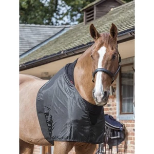 LeMieux Anti Rub Bib - Black - Friction-Free Polyester - Picture 1 of 6