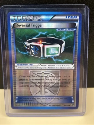 Reversal Trigger (Team Plasma) Plasma Blast Pokémon 86/101 Reverse Holo NM+ - Image 1 of 2