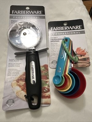 Far Reward Pizza Cutter & Measuring Spoons - Image 1 of 4