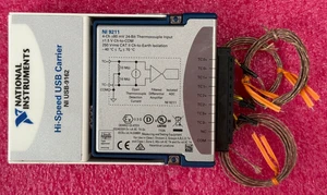 National Instruments NI 9211 4-Channel Thermocouple C-Series Module 192558D-01L - Picture 1 of 4