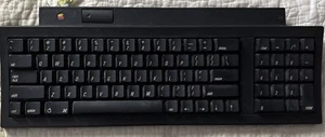 Apple Keyboard II Black No Cable Vintage Rare for Macintosh TV M0487 RARE - Picture 1 of 9