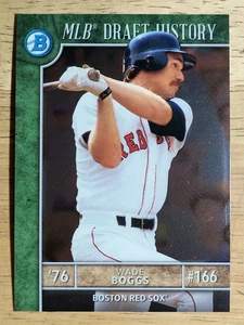 2017 Bowman Chrome Draft MLB Draft History #MLBDWB Wade Boggs - Bild 1 von 2