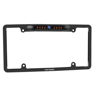 License Plate Frame Rear View Backup Camera 170° Viewing Angle Universal Car ... - Picture 1 of 9