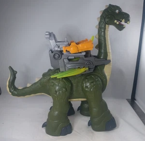 IMAGINEXT Dino-Tech Mega Apatosaurus Dinosaur Vehicle Playset X7673 2013 WORKS - Picture 1 of 19