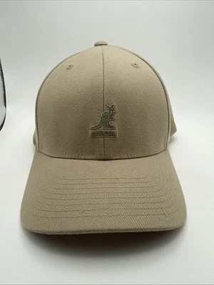 Boné de beisebol Kangol 8650BC lã flexfit. BEGE. Tamanho G/XL - Imagem 1 de 3