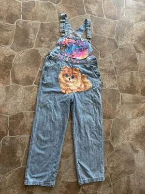 Mono vaquero sin marca pintado a mano adornado bling arte original talla mediana  Foto 1 de 4