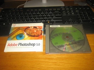 ADOBE PHOTOSHOP 5.0 UPGRADE MAC & PHOTOSHOP 5.0 LE WINDOWS/MAC CD-ROMS/W/KEY#S - Picture 1 of 5