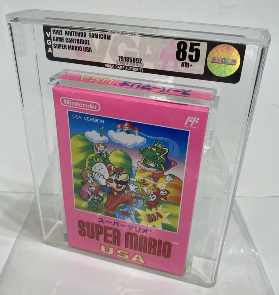 Super Mario Bros. USA Nintendo Famicom/NES Japanese Ver. Vintage game