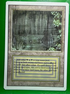 MTG Magic the Gathering - Bayou - Revised - nm - Bild 1 von 4