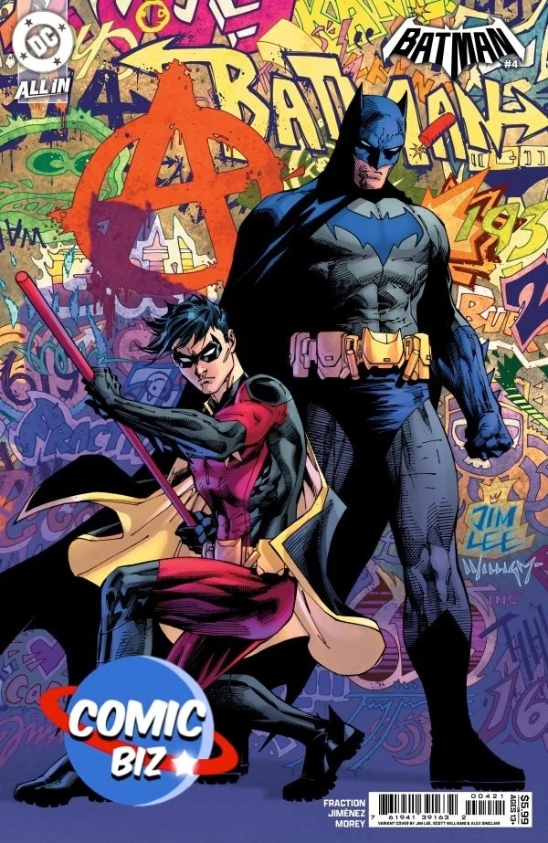 BATMAN #4 (2025) 1ST PRINTING *COVER B LEE VARIANT* DC COMICS - Image 1 of 1