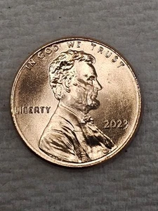 2023 P Lincoln Shield Cent VDB Extra V Error Uncirculated - Picture 1 of 5