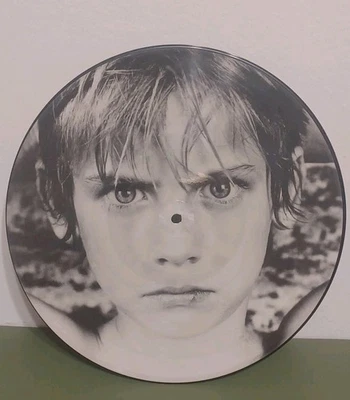 U2 12" RARE War 1983 UK LP PICTURE DISC ISLAND 1st "BLACK RIM" Vinyl - Image 1 of 2