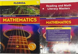 Grade 8 Math Student Text & Workbook Bundle 8th Curriculum Homeschool - Imagen 1 de 1
