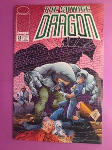 SAVAGE DRAGON #24 FINE 1995 NAVE COMBINATA BX65 R25 - Foto 1 di 2