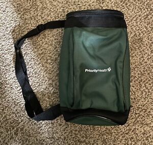 Cooler w/3 zipper pockets Golf Bag Shape - Green & Black - New!