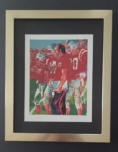 LEROY NEIMAN +  NEBRASKA SUITE  + CIRCA 1990'S + SIGNED PRINT FRAMED + BUY NOW - Picture 1 of 3