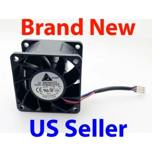 Delta FFB0612HHE 3 Wires 12V 0.34A 60MM Fan - Picture 1 of 1