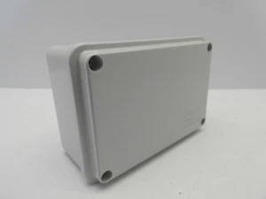 GEWISS GW44205 120x80x50mm ENCLOSURE JUNCTION BOX PLASTIC WATERPROOF IP56 GREY - Picture 1 of 4