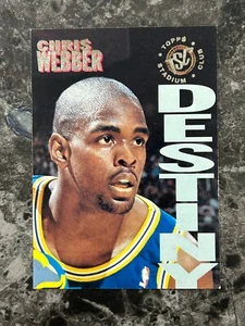 Topps Stadium Club 1994-95 - Dynasty and Destiny #10B Chris Webber @QF08 - Imagen 1 de 1
