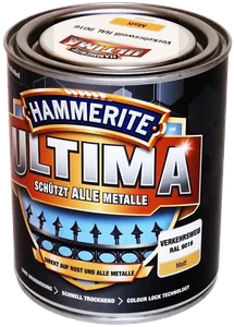750ml Hammerite ULTIMA MSL matt Verkehrsweiß - Bild 1 von 2