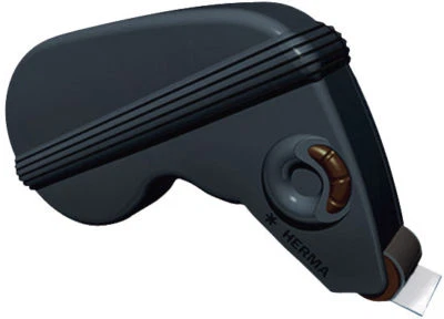 Herma Vario Fotokleber Klebespender, HM1030 schwarz inkl. 1000 Klebestücke