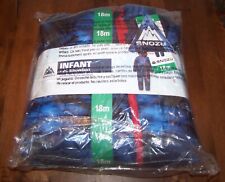 NEW IN PACKAGE 18M TODDLER SNOZU SNOWSUIT FOLD OVER MITTENS/BOOTIES FLEECE LINED
