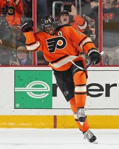 Wayne Simmonds Goal Celebration Philadelphia Flyers 8x10 NHL Hockey Photo - Picture 1 of 1