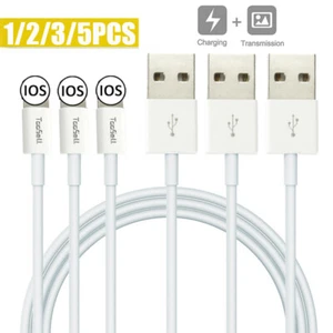 1/2/3/5pcs Rápido Cable De Datos USB De Cargador Para Iphone 5 6 7 8 X 11 12 13 - Picture 1 of 14