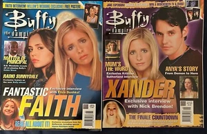 BUFFY THE VAMPIRE SLAYER : SAMMLUNG 2 AUSGABEN VON 2004 BUFFY MAGAZIN/PLAKATE - Bild 1 von 2