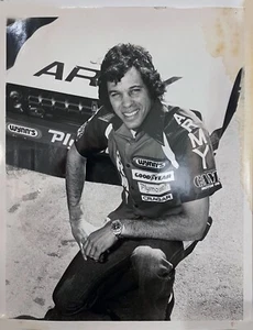 VRHTF NHRA MUY RARO "DON THE SNAKE PR PRUDHOMME" FOTO PR 8" X10" CON LA FLECHA DEL EJÉRCITO - Imagen 1 de 2