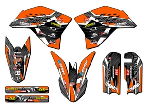 Kit de gráficos Orange Senge 2009-2015 SX 50 PODIUM compatible con KTM - Imagen 1 de 10