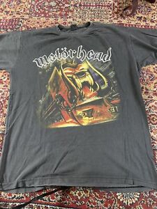 Vintage 1980s Motorhead Orgasmatron T shirt see pics
