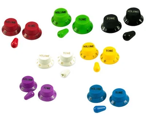 Ibanez Knobs Colored Replacement with Switch Tip - Picture 1 of 24