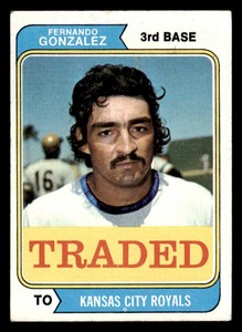 1974 Topps Traded #649T Fernando Gonzalez (ref 229795)