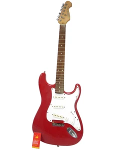 Cruiser By Crafter Red Stratocaster Electric Guitar 6 String KT2 - Picture 1 of 13