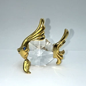 Swarovski Trimlite Angel Fish Crystal Figurine Vintage 1980s Rare - Picture 1 of 9