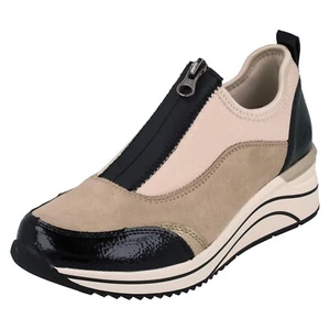 Ladies Remonte D0T08 Casual Wedge Shoes - Picture 1 of 28