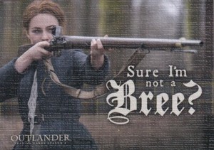 Outlander Season 4 Trading Cards Canvas Parallel Father and Daughter F3