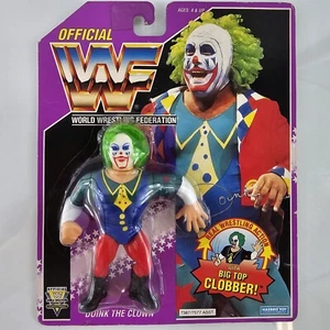 WWF DOINK THE CLOWN Clobber Action Figure Series 9 Purple Hasbro 1993 Vintage - Picture 1 of 12