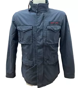 NUEVO * HKT HACKETT London Talla M Para hombres PKT VELO Chaqueta Azul Cremallera - Imagen 1 de 11