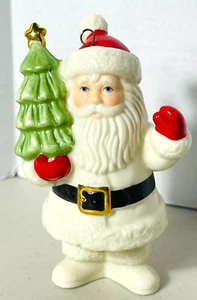 Lenox Very Merry Porcelain Santa Claus Christmas Tree Ornament - Picture 1 of 5