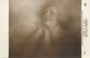 Cartolina pittura d'arte Levy Dhurmer - Inno alla gioia - Trittico di Beethoven - Foto 1 di 2