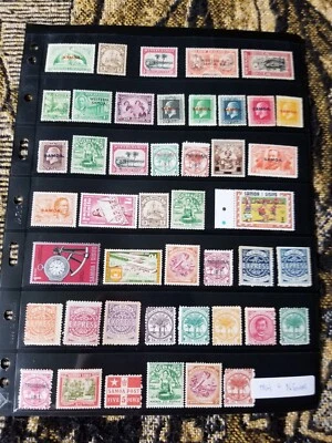 Коллекция марок британских колоний - Западное Самоа - как новые с наклейкой - 2 отсканированных - E117 - Изображение 1 из 2