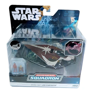 STAR WARS Escuadrón Micro Galaxia Ashoka Tano Jedi Star Fighter Chase Serie 2 - Imagen 1 de 5