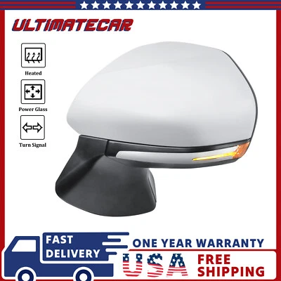 Espejo retrovisor térmico eléctrico de vidrio del lado del conductor para Toyota Camry 2018-2020 con señal BSM Foto 1 de 4