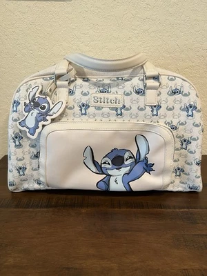 NWOT Primark Stitch Disney Weekender Bag With Strap Zipper defect - Image 1 of 4