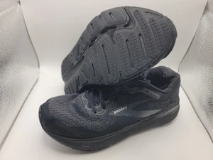 Brooks Ghost Max Men 10.5 Wide Shoe Running Black Sneaker 1203951d020  Walking - Picture 1 of 12