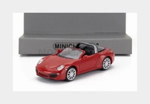 MINICHAMPS 870068041 PORSCHE - 911 991 TARGA CABRIOLET OPEN 2014 - RED - 1/87 - Imagen 1 de 2
