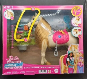 Barbie Pferd mit Sounds, Musik & Zubehör, Mysteries The Great Horse Chase - Bild 1 von 3